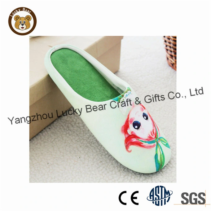 Winter Soft Wholesale Fur Cartoon Bedroom Indoor Plush Slippers for Men Womens Kids Children